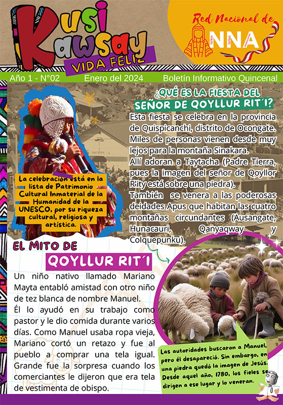 Boletín N° 2: Señor de Qoyllurriti
