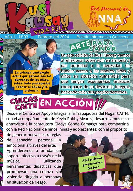 Boletín N° 3: Arte para Sanar