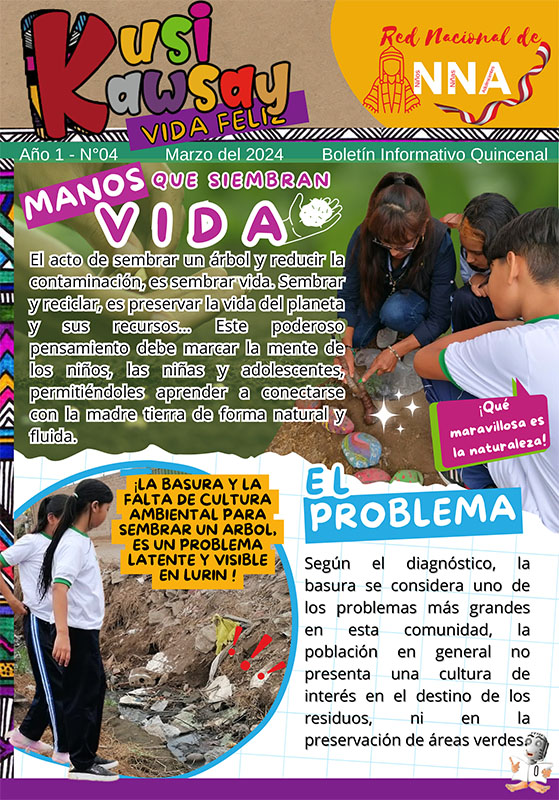 Boletín N° 4: Manos que siembran vida