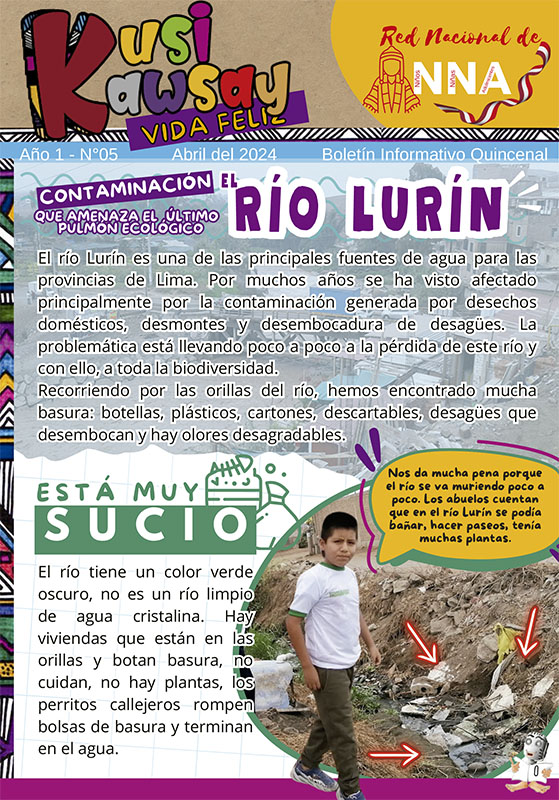 Boletín N° 5: Río Lurín