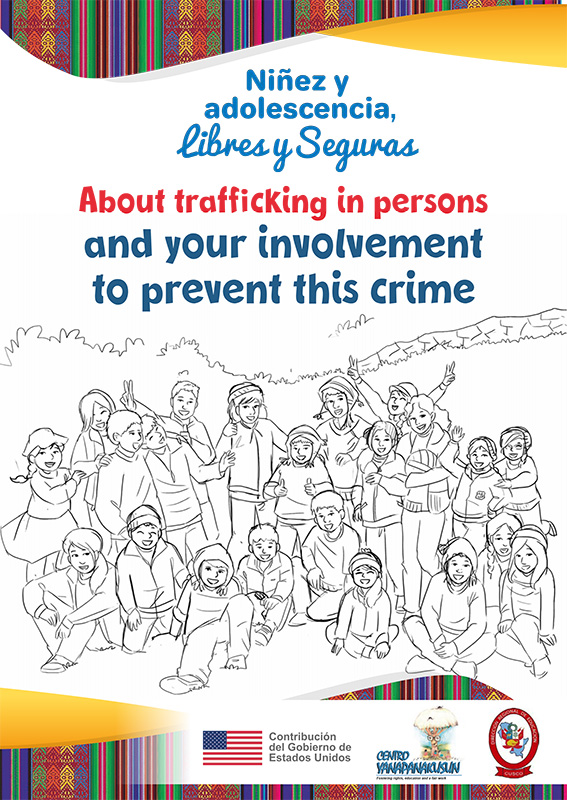 Adolescents booklet About trafficking in persons and your involvement to prevent this crime