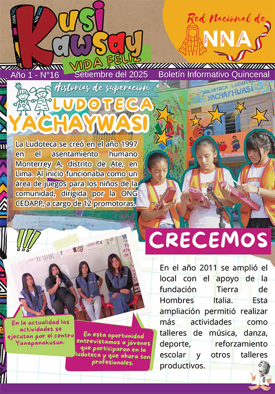 Boletín N° 16: Yachaywasi