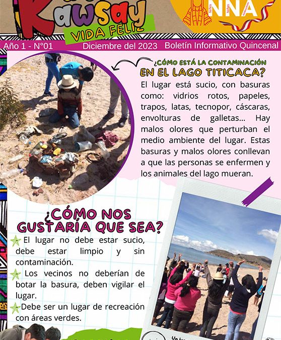 Boletín 01 : ¿Cómo está la contaminación en el Lago Titicaca?